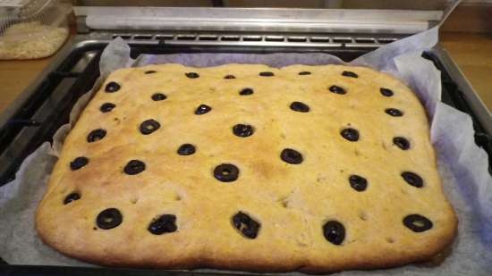 Patata de focaccia amb ceba