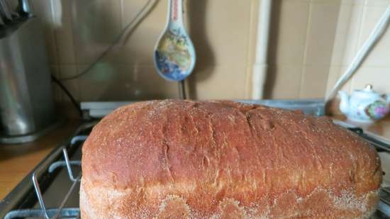 Light Wheat Whole Grain Bread by Peter Reinhart