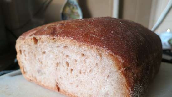 Light Wheat Whole Grain Bread by Peter Reinhart