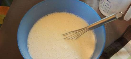 Custard pannenkoeken