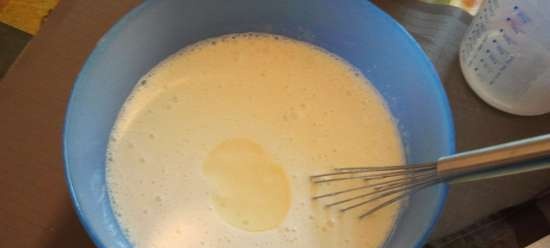 Custard pannenkoeken