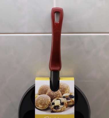 Round Donut Frying Pan (Tako, Danish Donut Frying Pan)