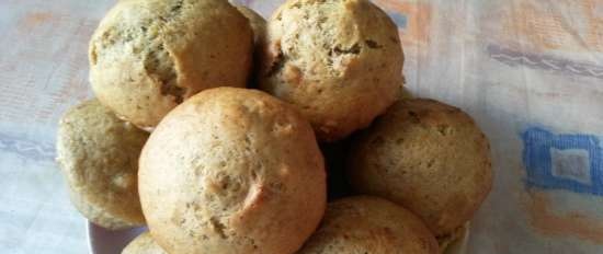 Muffin all'arancia, magro