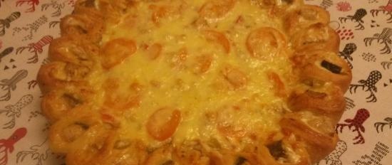 Salmon fish pie