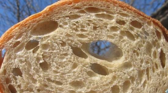 Pane "Ivan-tea" con farina integrale e lievito di tè liquido