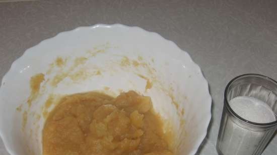 Fruit (vegetable) puree or jam in the microwave