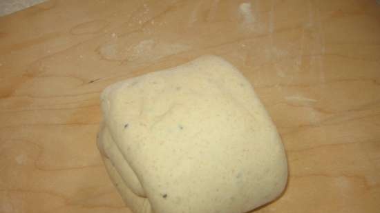 Pane in lastre di lievito naturale con purea di zucca e semi