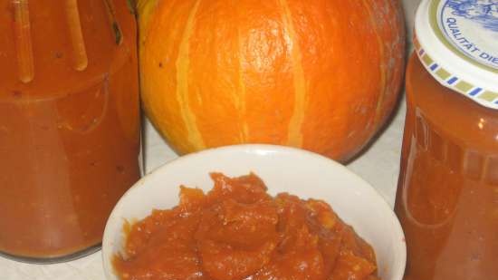 Salsa di zucca e pomodoro