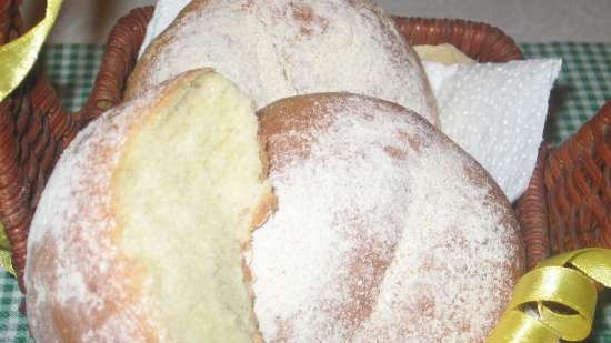 "Bread for Joy" con farina d'avena, crusca e "miele" di alghe / lime (tratto dal film "Bread of Happiness")