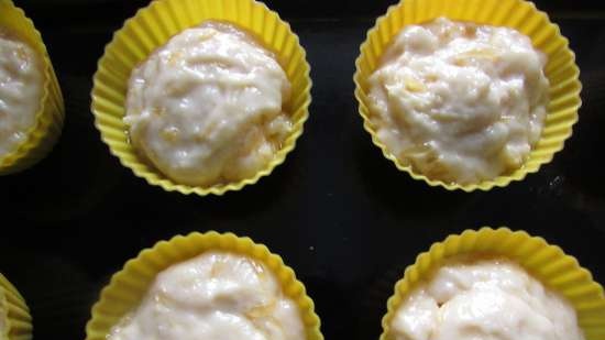 Muffins de naranja y miel