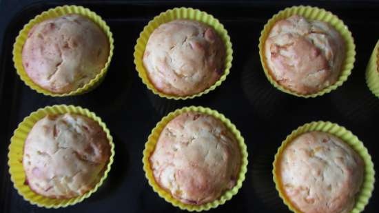 Appelsin- og honningmuffins