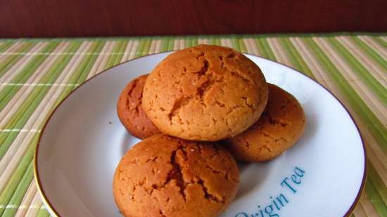 Galletas de caramelo suave con leche condensada