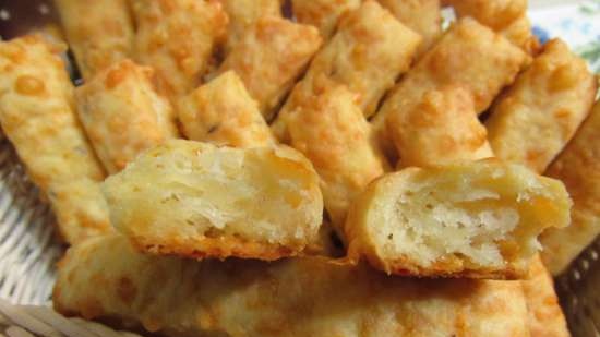 Cheese sticks with cumin