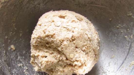 Galletas de cuajada de avena con pasas