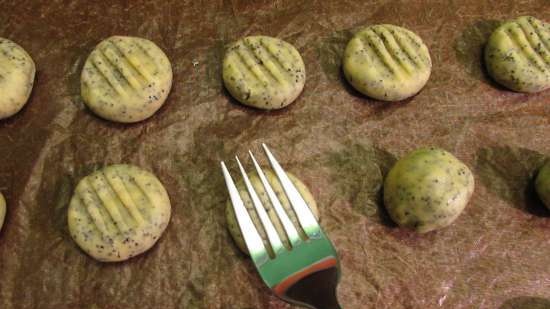 Dubbele papaver-chocoladekoekjes met roomboter-halvia