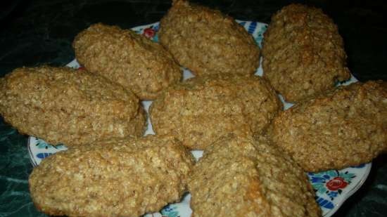 Oat and rye cookies