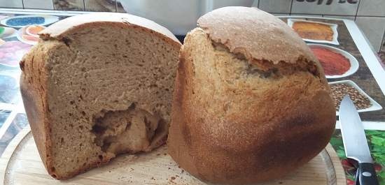 Pane soda francese in una macchina per il pane