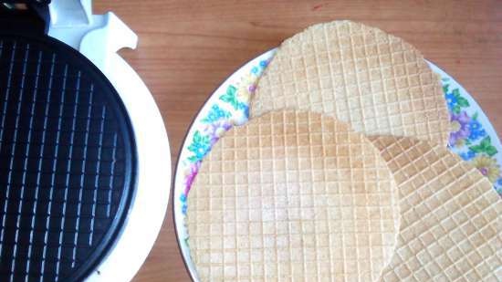 Waffles de pan simples