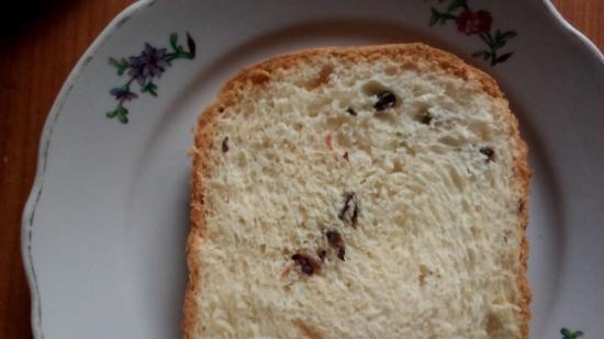 Kulich in una macchina per il pane senza problemi