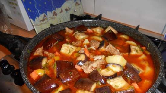 Arrosto con melanzane