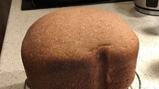 Pan de trigo con masa madre de centeno