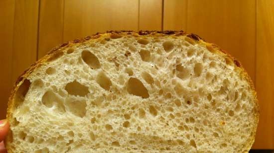 Italian bread (Ann Thibeault) in the oven