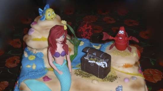 The Little Mermaid Cakes