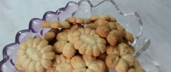 Homemade shortbread without eggs