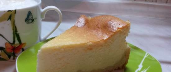 Kaesekuchen aus Bayern - tarta de queso de Baviera