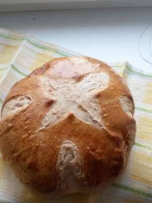 Pane con farina d'avena e pasta vecchia