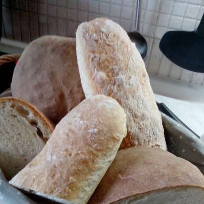 Pane artigianale senza impastare