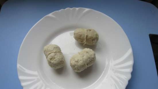 Preparation of meatballs and not only in silicone ice molds