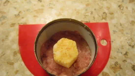 Preparación de albóndigas y no solo en moldes de hielo de silicona