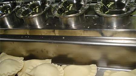 Dumplings en dumplingsvorm