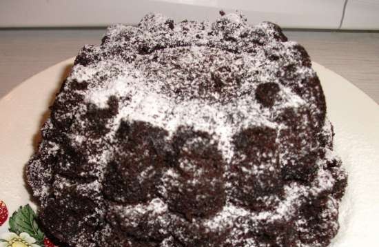 Brownie su kefir nel microonde