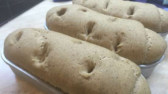 Pane Ala-Rizhsky con pasta madre Seitenbacher