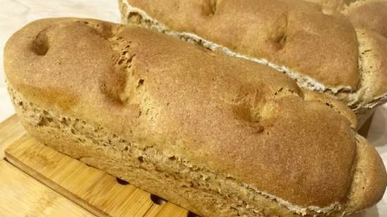 Pane Ala-Rizhsky con pasta madre Seitenbacher