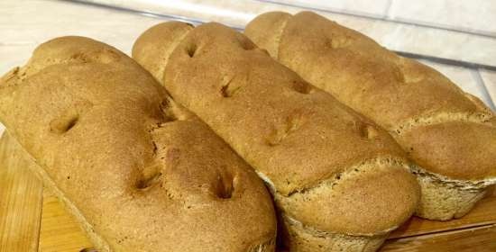 Pane Ala-Rizhsky con pasta madre Seitenbacher