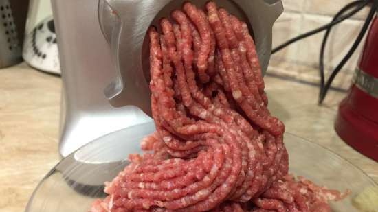 Beef-pork sausage (multicooker Steba SV2)