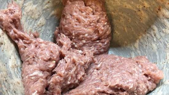 Beef-pork sausage (multicooker Steba SV2)