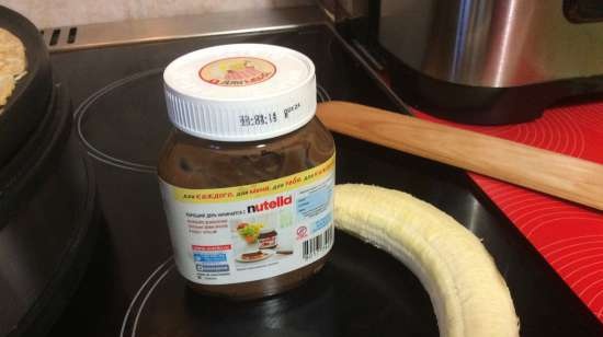 Palačinky s nutellou a banány (Bananen-Nutella-Pfannkuchen)