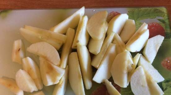 Tarta de manzana en alemán