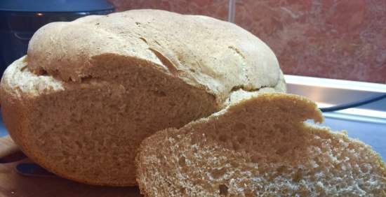 Whey Wheat Rye Bread