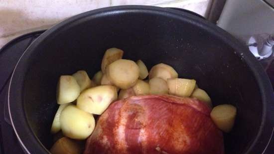 Collo al forno con patate (pentola a pressione Steba DD1)