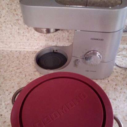 Máquina de cocina Kenwood: trabajar con accesorios