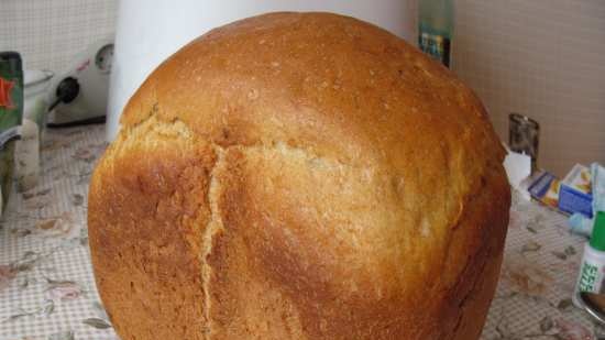 Pane di segale con proteine