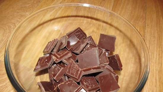 Chocolade met noten (Decadente chocoladeschors)