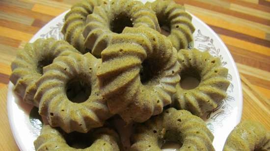 Matcha Bagels (Πράσινο τσάι ντόνατς)