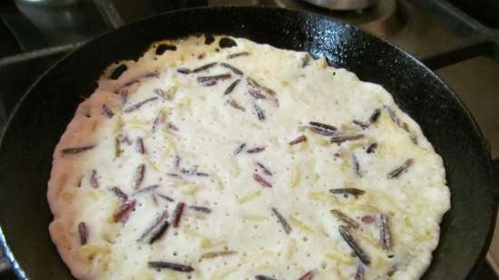 Tortitas de arroz (tortitas de arroz salvaje)