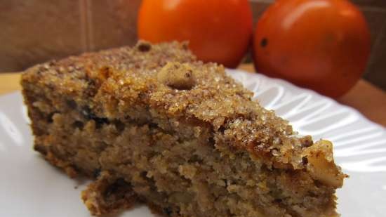 Rustikong persimon at kalabasa pie (Torta rustica, zucca e cachi)